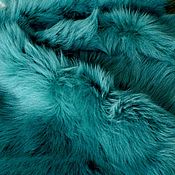 Материалы для творчества handmade. Livemaster - original item Natural fur - Toscana emerald. Handmade.