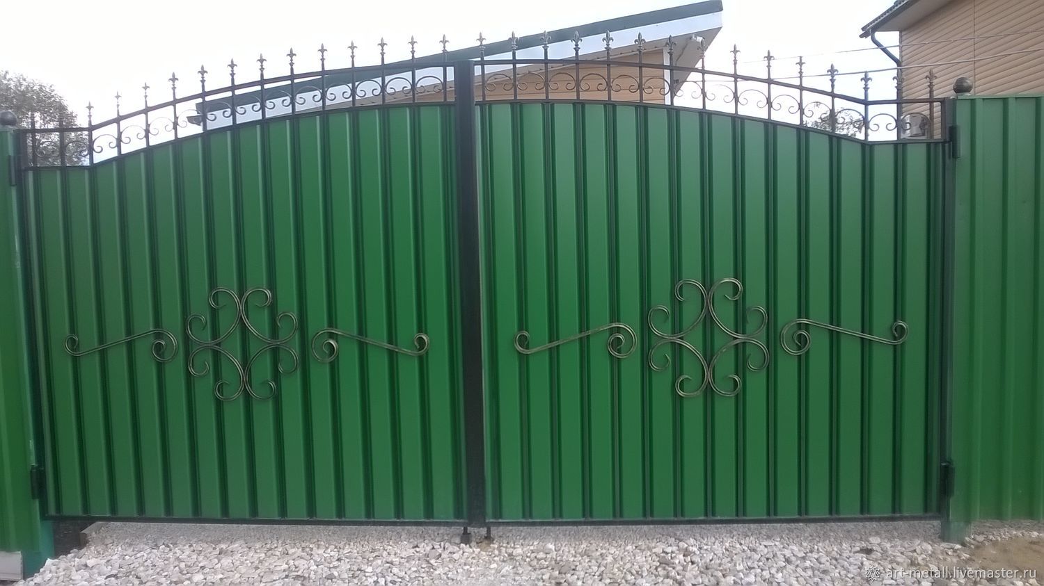 Ворота и калитка в интернет-магазине Ярмарка Мастеров по цене 10000 ...