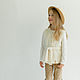 Жилет букле вязаный для девочки. Жилет. VA kids knitwear. Ярмарка Мастеров.  Фото №7