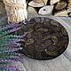 Тарелка декоративная ПАРЧА. Инжир. Роспись контурами. Тарелки. ADALINA-ЭТНО. Ярмарка Мастеров.  Фото №4