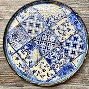 Детская посуда: Тарелка керамическая малая Гранат