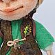  авторская интерьерная кукла Дубок. Войлочная игрушка. Баранова Елена. Ярмарка Мастеров.  Фото №7