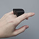 Anillo de madera maciza negro. Rings. TETstudio. Ecostyle.. Online shopping on My Livemaster.  Фото №2