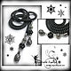 Lariat beaded 'First snow' tie belt. Lariats. Lariaty and necklace. Online shopping on My Livemaster.  Фото №2