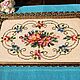 A chic, antique tray. ( brass. EMBROIDERY), Vintage kitchen utensils, Trier,  Фото №1