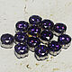 Rhinestones Cubic Zirconia 8 mm Purple, Rhinestones, Solikamsk,  Фото №1
