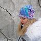 Felted hat 'Heavenly', Klimkina Galina, Caps, Losino-Petrovsky,  Фото №1