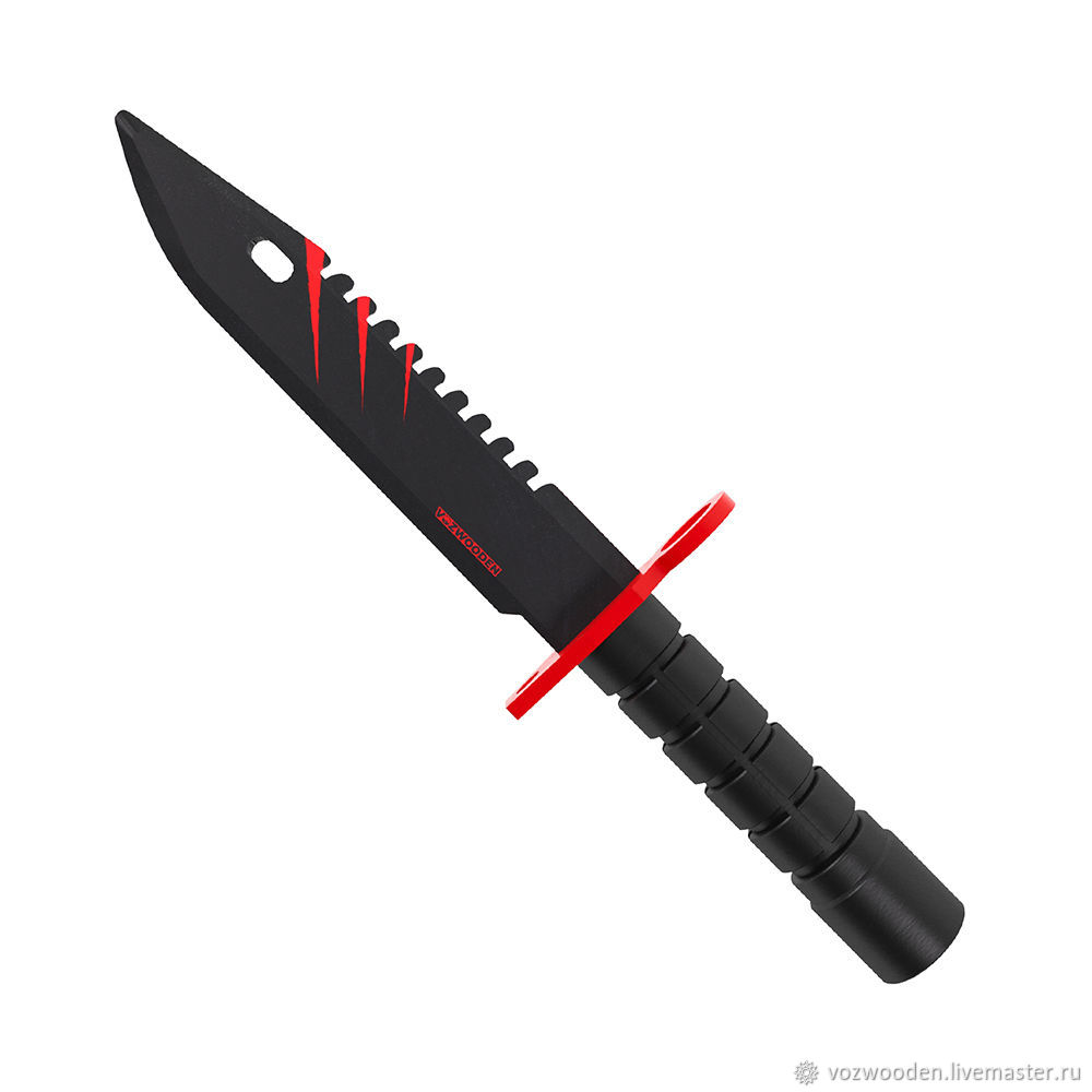 Штык нож М9 реплика (Штык), металл (с ножнами)