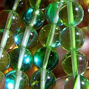 Материалы для творчества handmade. Livemaster - original item 10 mm opal green imitation. per piece. Handmade.