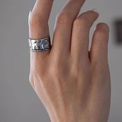 Украшения handmade. Livemaster - original item Rings and earrings ethnika vostok 925 silver. Handmade.