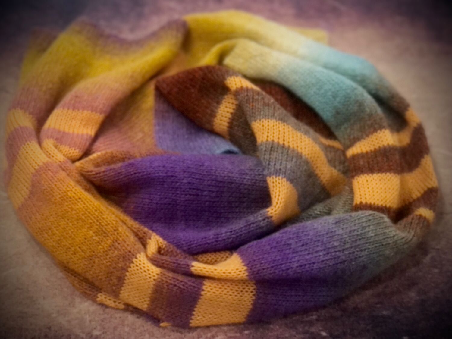 Knitted scarf 'Bright autumn', Scarves, Novosibirsk,  Фото №1