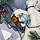 The ball 'Misha and Bunny'. Christmas decorations. mariya212. Online shopping on My Livemaster.  Фото №2