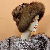 Аксессуары handmade. Livemaster - original item Women`s hat made of sable fur. Handmade.