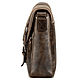 Leather bag 'Commander' (brown nappa). Men\'s bag. Russian leather Guild. My Livemaster. Фото №5