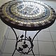 Forged table with leaves ' Coffee with milk'. Tables. Marjana. My Livemaster. Фото №6