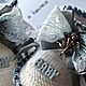 Пинетки МЕНЕСТРЕЛЬ для новорожденного, на выписку, крестины, голубой. Пинетки. Агуленька (agulenka). Интернет-магазин Ярмарка Мастеров.  Фото №2
