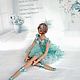 Order Ballerina Turquoise Glitter. Svetlana Bednenko. Livemaster. . Boudoir doll Фото №3