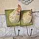 Hook on the Wall for Kitchen Chicken Country Farmhouse Rustic Style. Clothes Hangers and Hooks. Decor concrete Azov Garden. My Livemaster. Фото №6