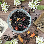 Сувениры и подарки handmade. Livemaster - original item Assam black tea flavored Ripe cherry, 100 gr. Handmade.