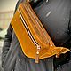 Заказать Сумка «Бананка» из натуральной кожи. VIKING LEATHER CRAFT. Ярмарка Мастеров. . Поясная сумка Фото №3
