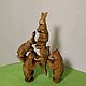 A set of wooden toy Forest friends. Waldorf Dolls & Animals. Shop Oleg Savelyev Sculpture (Tallista-1). My Livemaster. Фото №4