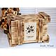 Wooden Loft Box for New Year Gift Corporate Packaging. Gift wrap. Именные сувениры и деревянная упаковка. My Livemaster. Фото №4