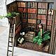 Библиотека миниатюра на книжную полку. Элементы интерьера. Студия InteriorS. Ярмарка Мастеров.  Фото №6