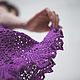 Knitted skirt 'Purple bell', Skirts, St. Petersburg,  Фото №1