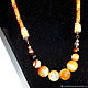 Beads 'Honey'. Necklace. Inspiration. Online shopping on My Livemaster.  Фото №2