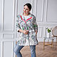Cotton jacket with coral trim T-shirt, Jackets, Novosibirsk,  Фото №1