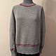 Свитер. Свитеры. Cashmere & Wool / Машинное вязание. Ярмарка Мастеров.  Фото №4
