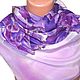Batik handkerchief Mysterious purple. Shawls1. silkstory. My Livemaster. Фото №6