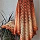 Шаль крючком-Платок крючком-Шаль вязаная. Шали. Multi Color Crochet (voronkova-olga). Интернет-магазин Ярмарка Мастеров.  Фото №2