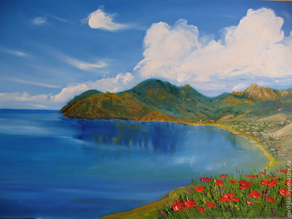 картины коктебеля. художник башкиров коктебель. карадаг картина волошин. пейзаж коктебель. картины коктебеля.