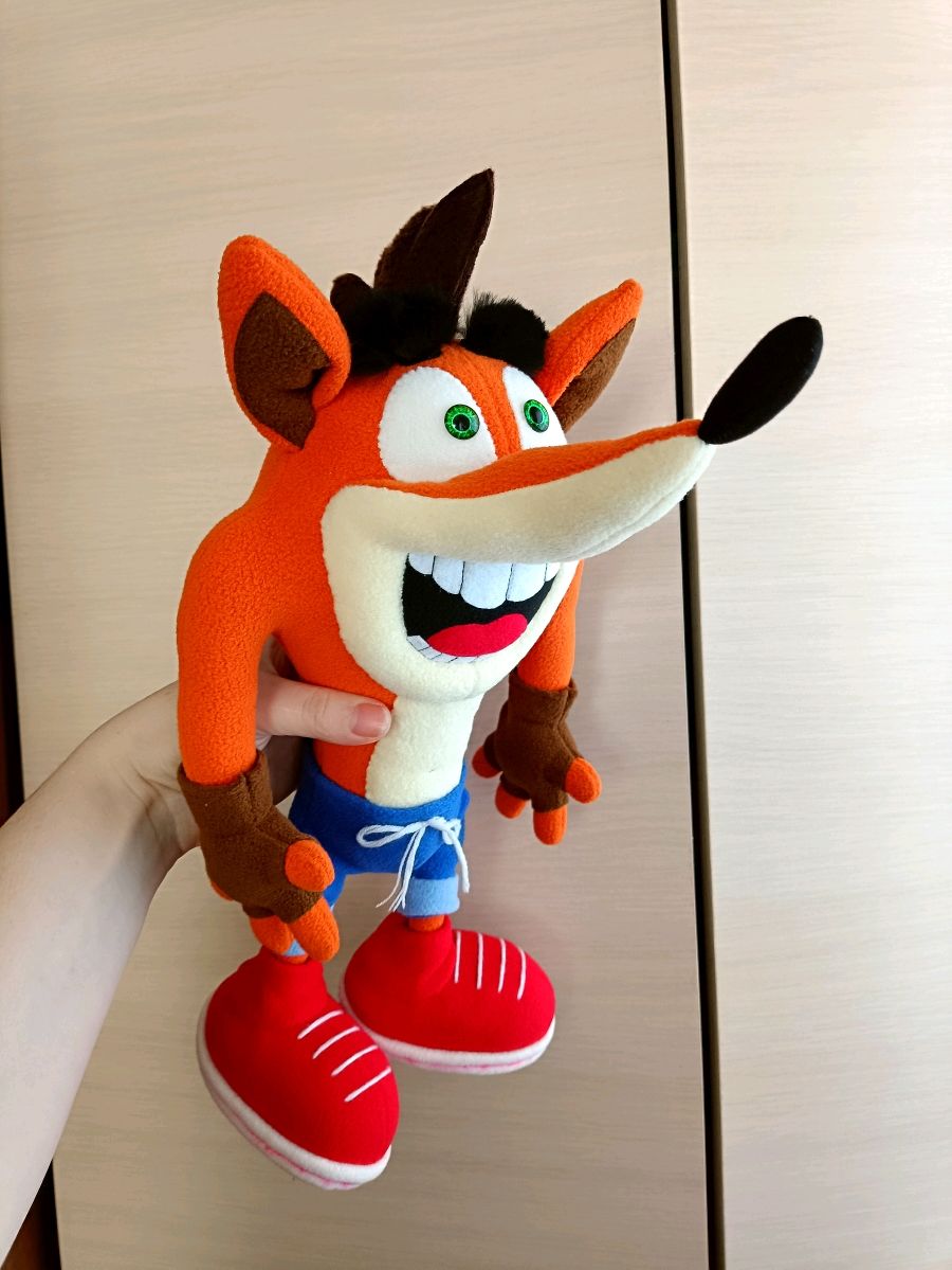 Крэш бандикут (Crash Bandicoot) в интернет-магазине Ярмарка Мастеров по  цене 4000 ₽ – SW528RU | Мягкие игрушки, Хабаровск - доставка по России