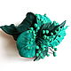 Order Caribbean leather barrette with stamen turquoise sea wave. De-Si-Re. Livemaster. . Hairpins Фото №3