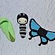 Игрушка-трансформер  "Бабочка", Мягкие игрушки, Парабель,  Фото №1