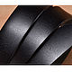 Men's leather belt 'Iney', genuine leather. Straps. EZCASE - Leather Design Studio. Online shopping on My Livemaster.  Фото №2