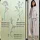 Herbarium (set). Design in machine embroidery. Embroidery tools. Nata-xa. My Livemaster. Фото №4
