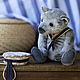 Мишка моряк с корабликом. Мишки Тедди. Molly the Plush. Ярмарка Мастеров.  Фото №5