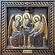 Icon the old Testament Trinity, 60*58 cm beech hand job, Icons, St. Petersburg,  Фото №1