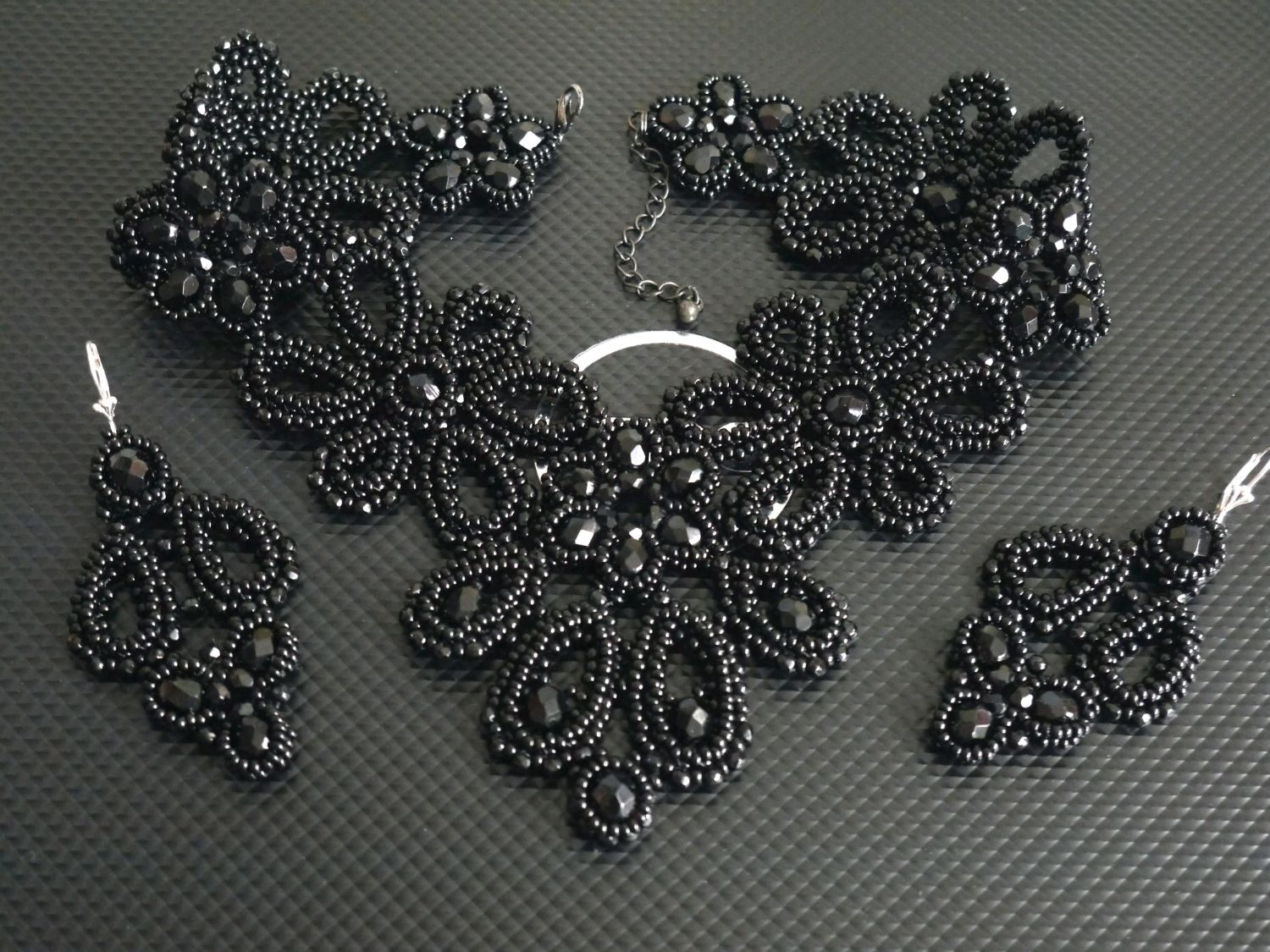 Necklace 'Magic lace', Jewelry Sets, St. Petersburg,  Фото №1