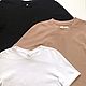 Set of 3 basic t shirts in basic Colors, T-shirts, Moscow,  Фото №1
