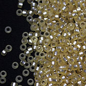 Материалы для творчества handmade. Livemaster - original item Beads 15/0 1902 Japanese beads Miyuki 5 gr Semi-matt gold. Handmade.