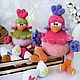 Курица вязаная ручной работы. Мягкие игрушки. olya_and_toys (lubimkidlyavas). Ярмарка Мастеров.  Фото №4