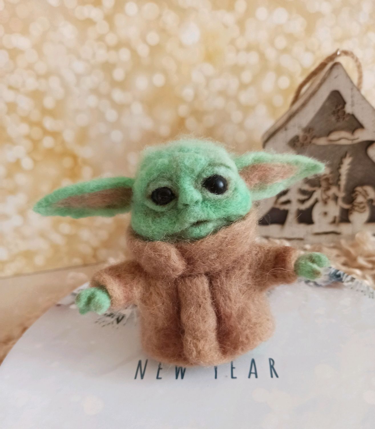 Малыш маленький Йода Baby Yoda в интернет-магазине на Ярмарке Мастеров |  Войлочная игрушка, Екатеринбург - доставка по России. Товар продан.