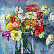 Painting with poppies 'Bright Poppies' oil on canvas, Pictures, Samara,  Фото №1
