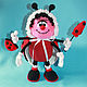 Soft toys: Ladybug baby. Stuffed Toys. Nina Rogacheva 'North toy'. Online shopping on My Livemaster.  Фото №2