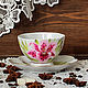 Decorative vase with painted ' Lilies', Single Tea Sets, ,  Фото №1
