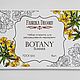 Набор открыток для раскрашивания маркерами Botany Summer от ФД, Бумага для скрапбукинга, Рудня,  Фото №1
